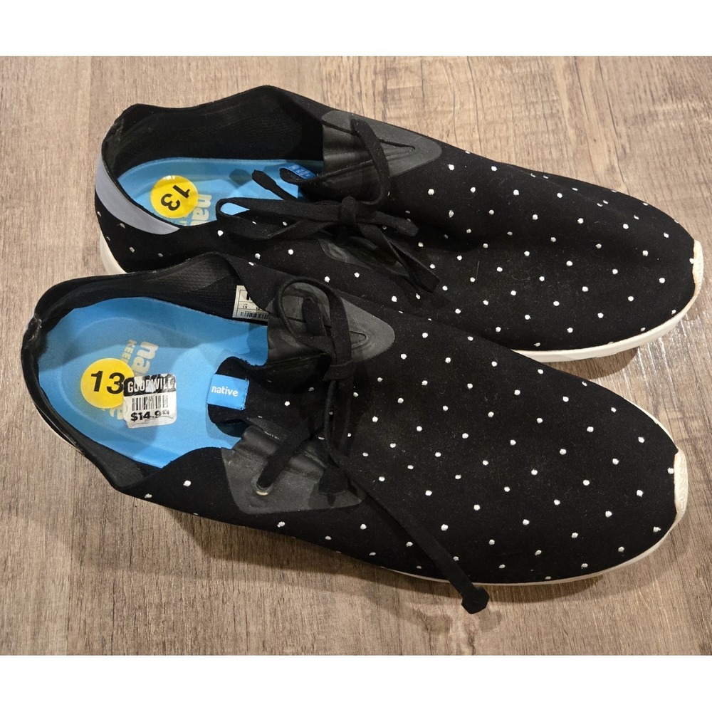 Native Men Apollo Moc Embroidered Black shell white‎ 21102406-8195
